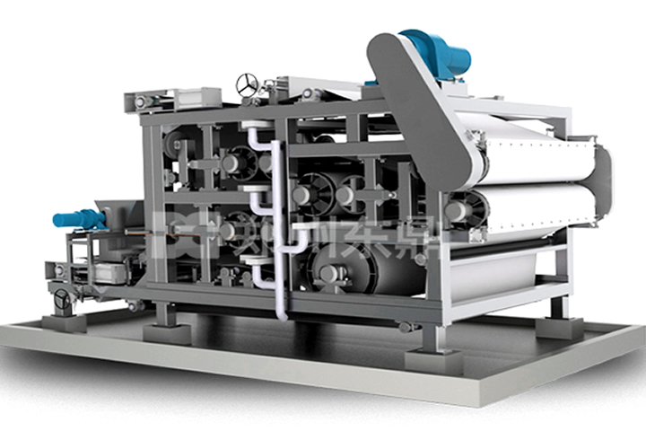 高壓帶式壓榨機廣泛適用于各類植物根莖葉果的渣水分離及各類生活和工業污泥的高效脫水。